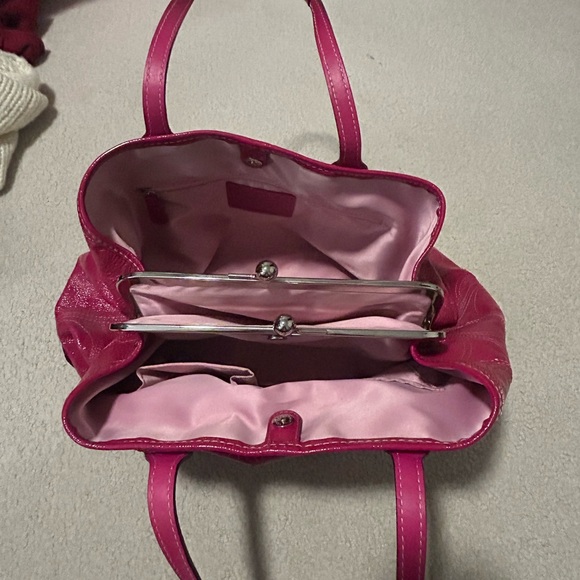 Coach Hot Pink Shoulder Bag - Picture 4 of 8